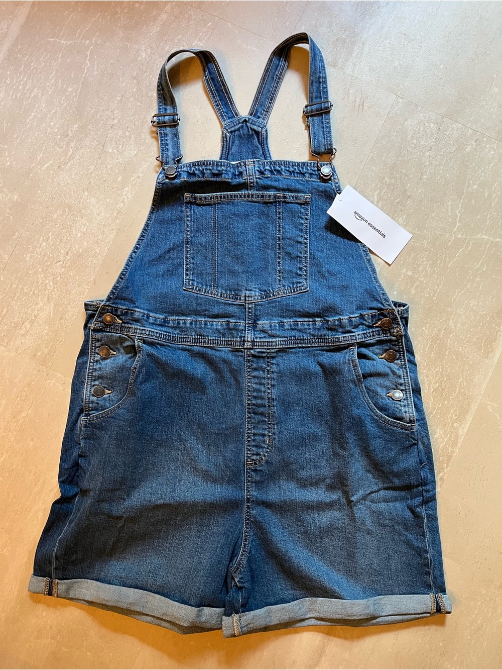 Denim Shortalls